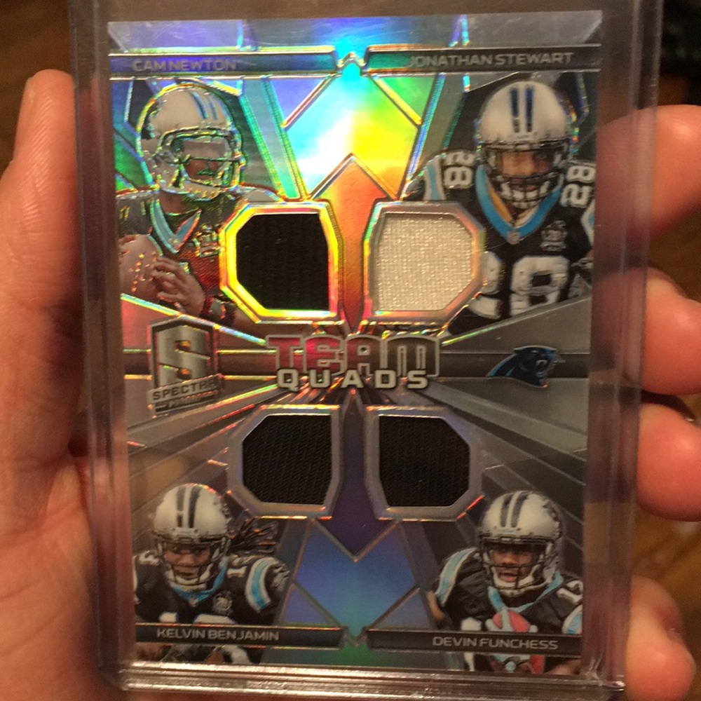 4 player jersey card